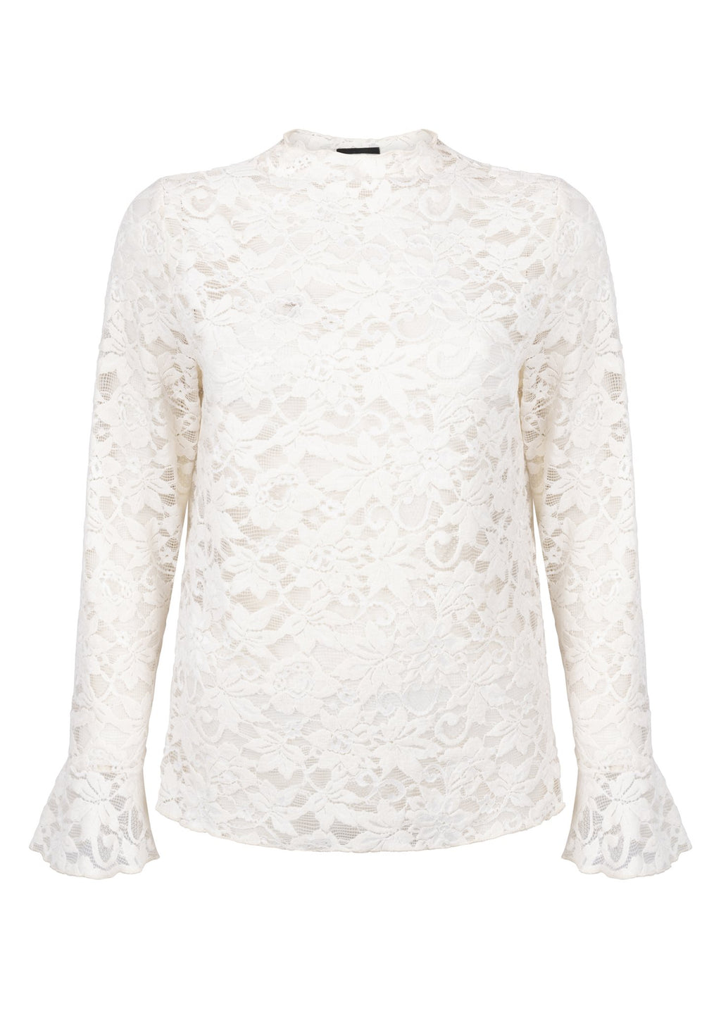Velvet Stretch Lace Top