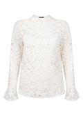 Velvet Stretch Lace Top