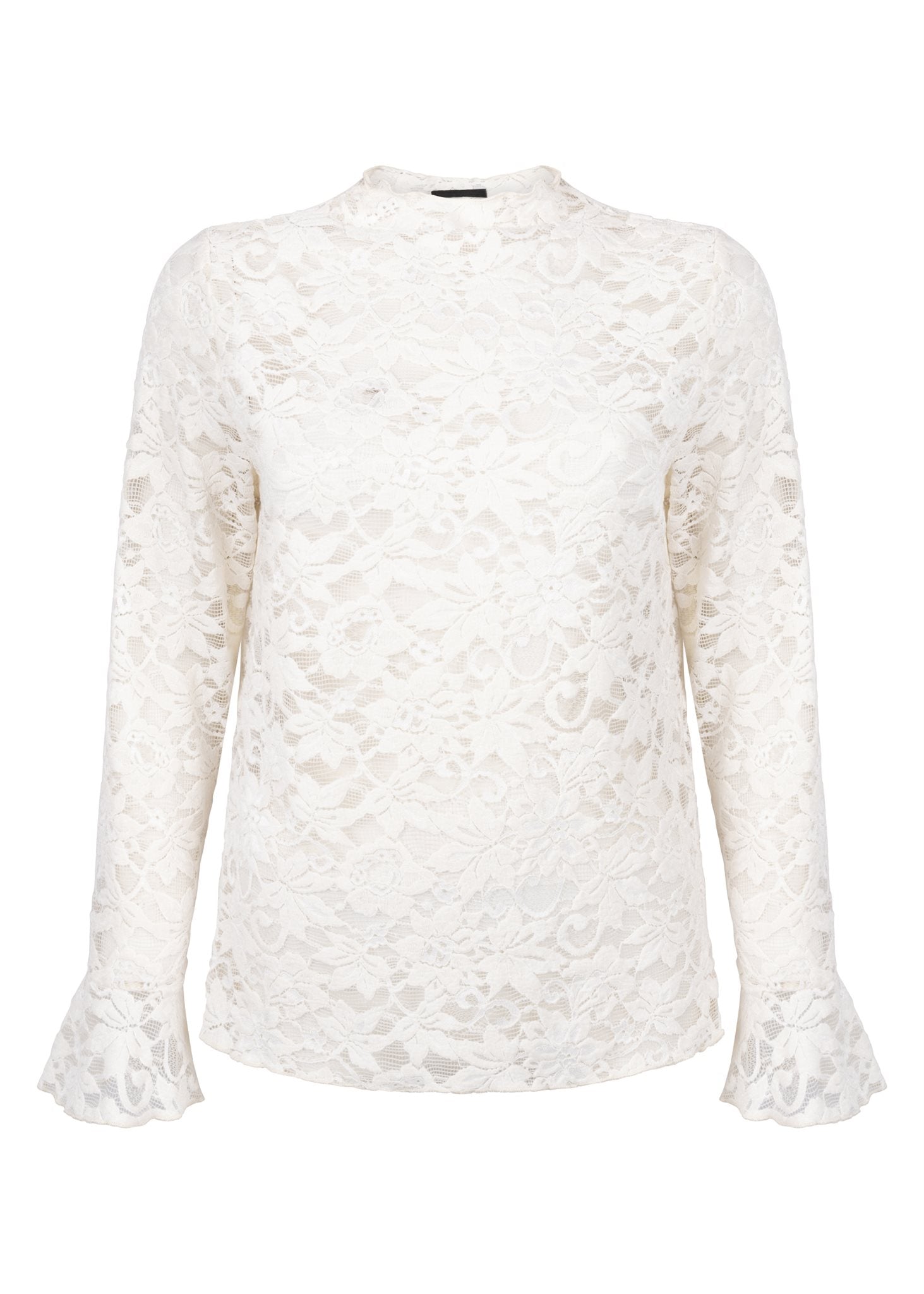 Velvet Stretch Lace Top