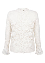 Velvet Stretch Lace Top