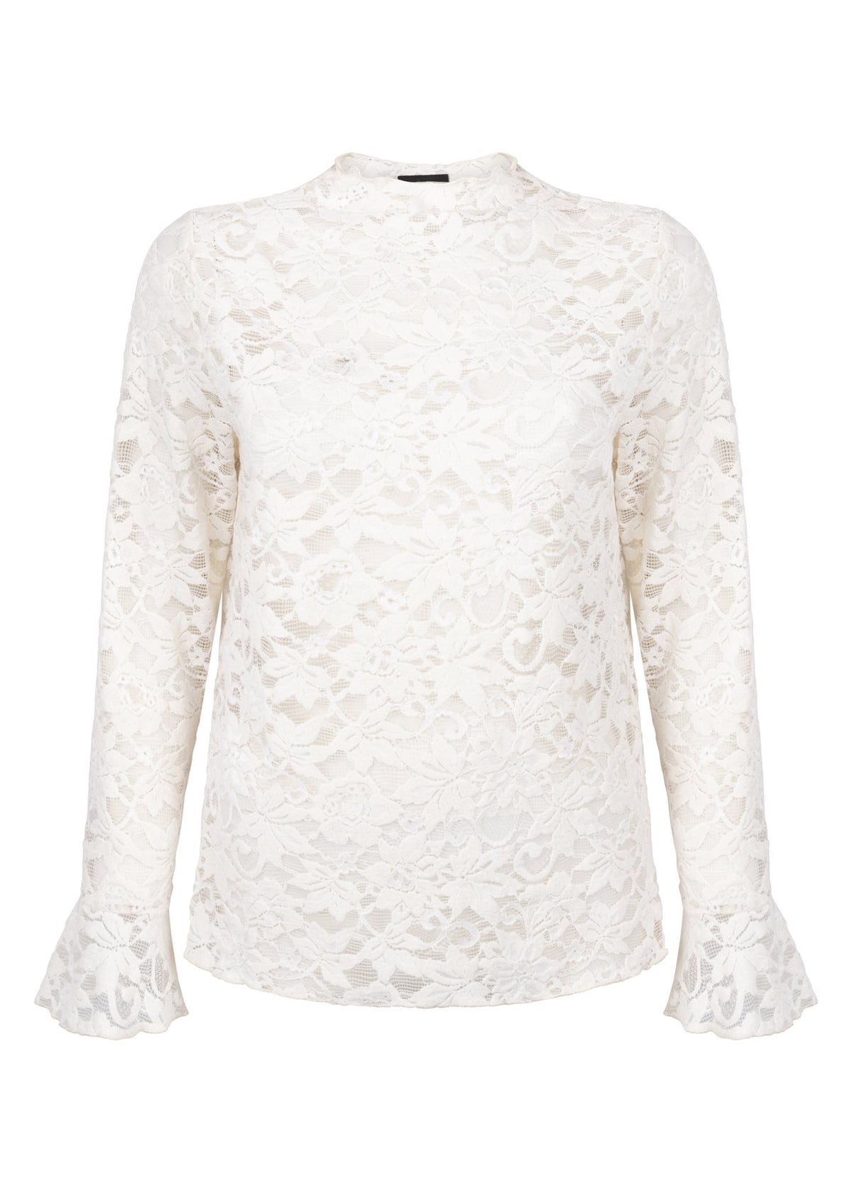 Velvet Stretch Lace Top