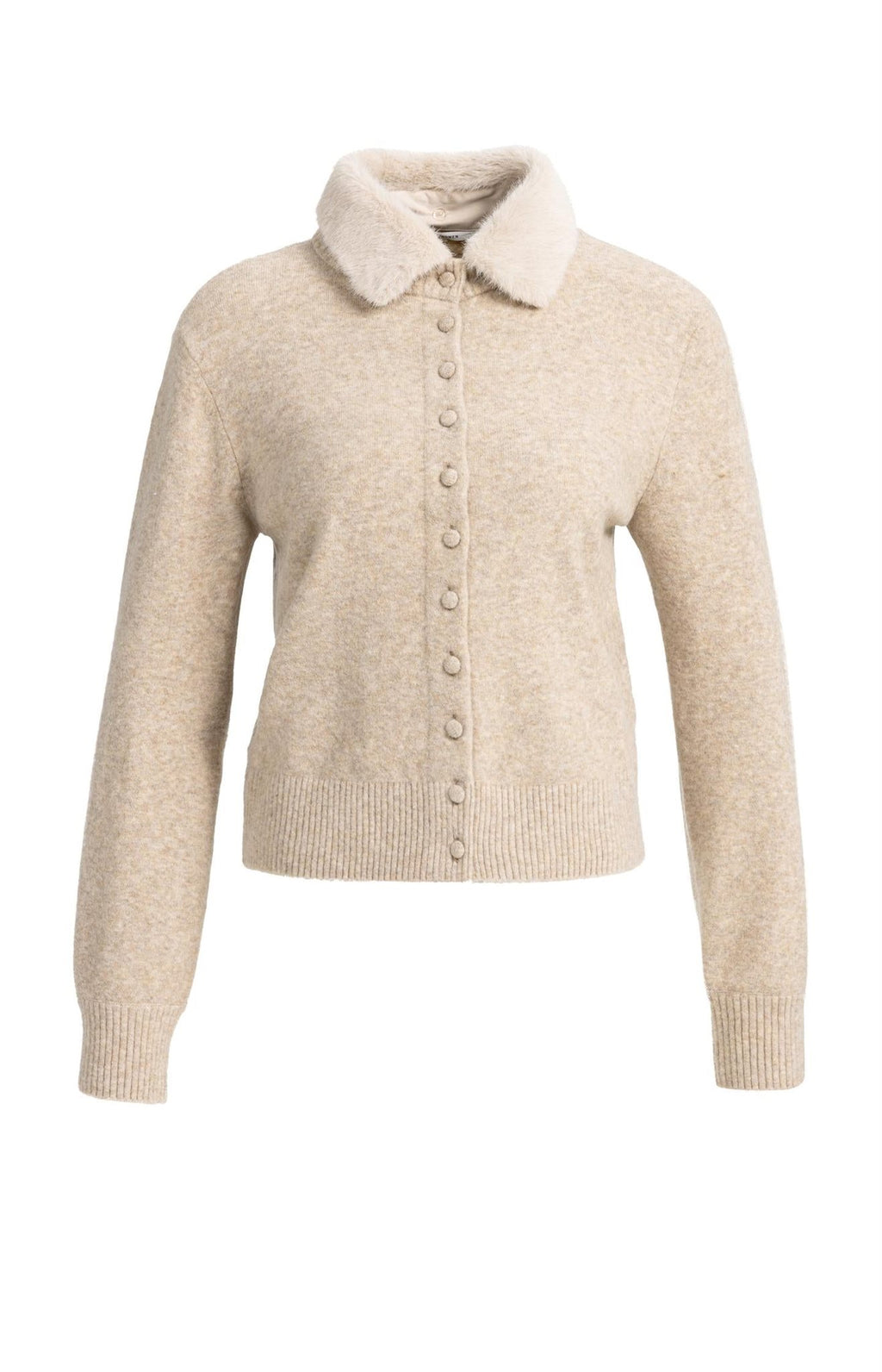 Vest met Afneembare Kraag