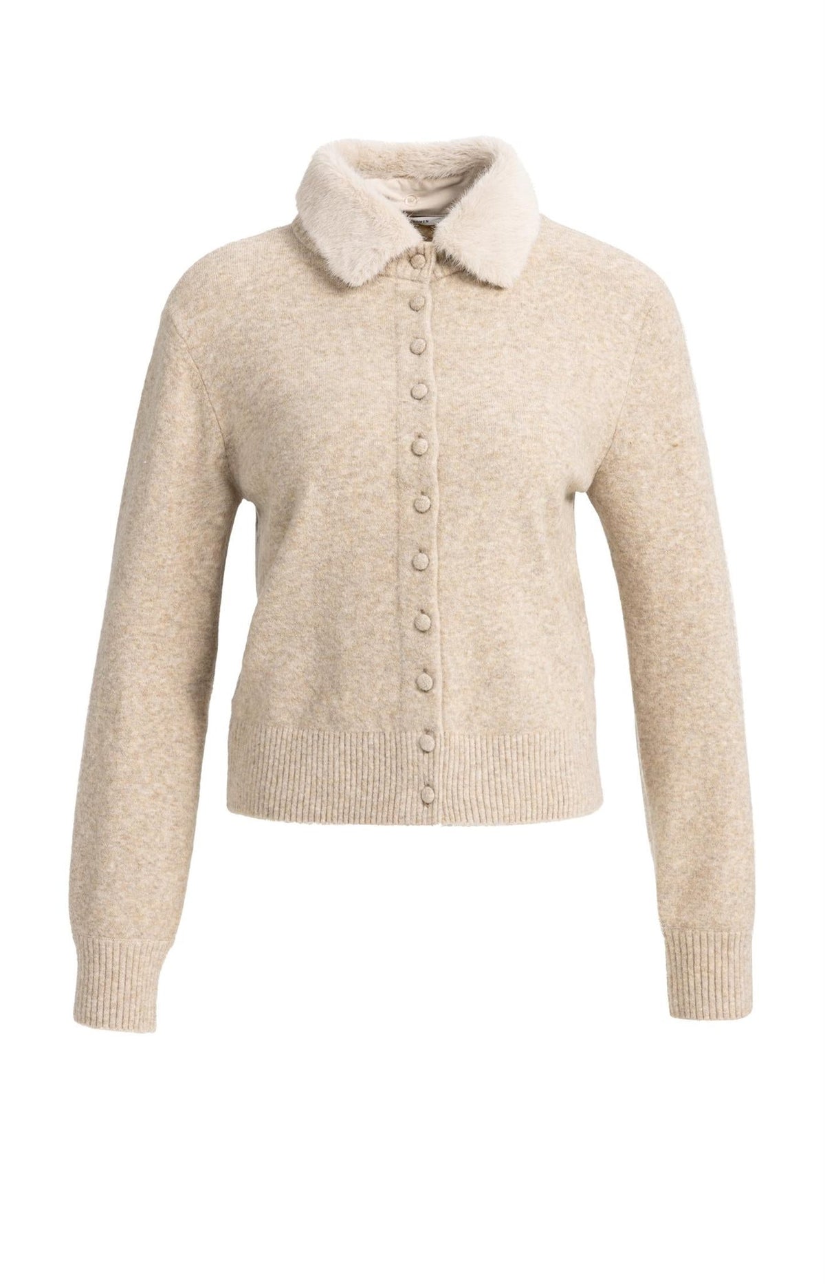 Vest met Afneembare Kraag