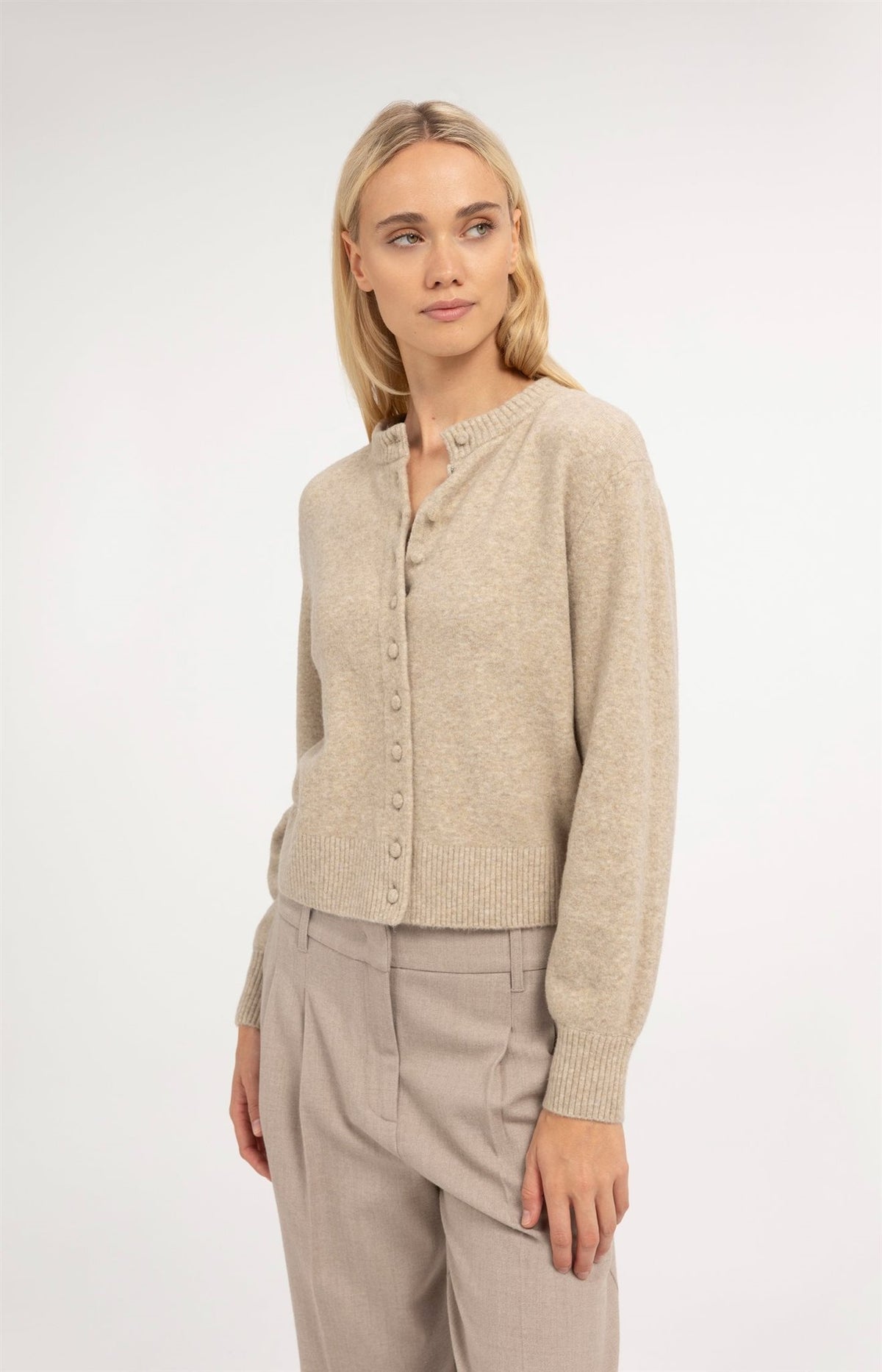 Vest met Afneembare Kraag