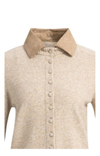Vest met Afneembare Kraag