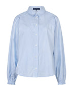 Victoria Poplin Stripe Long SL