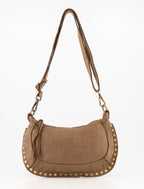 Washed Leren Crossbodytas