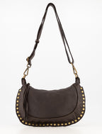 Washed Leren Crossbodytas