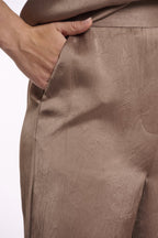 Satijnen Wide Leg Broek