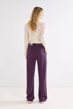 Wide-Leg Trousers Scarf