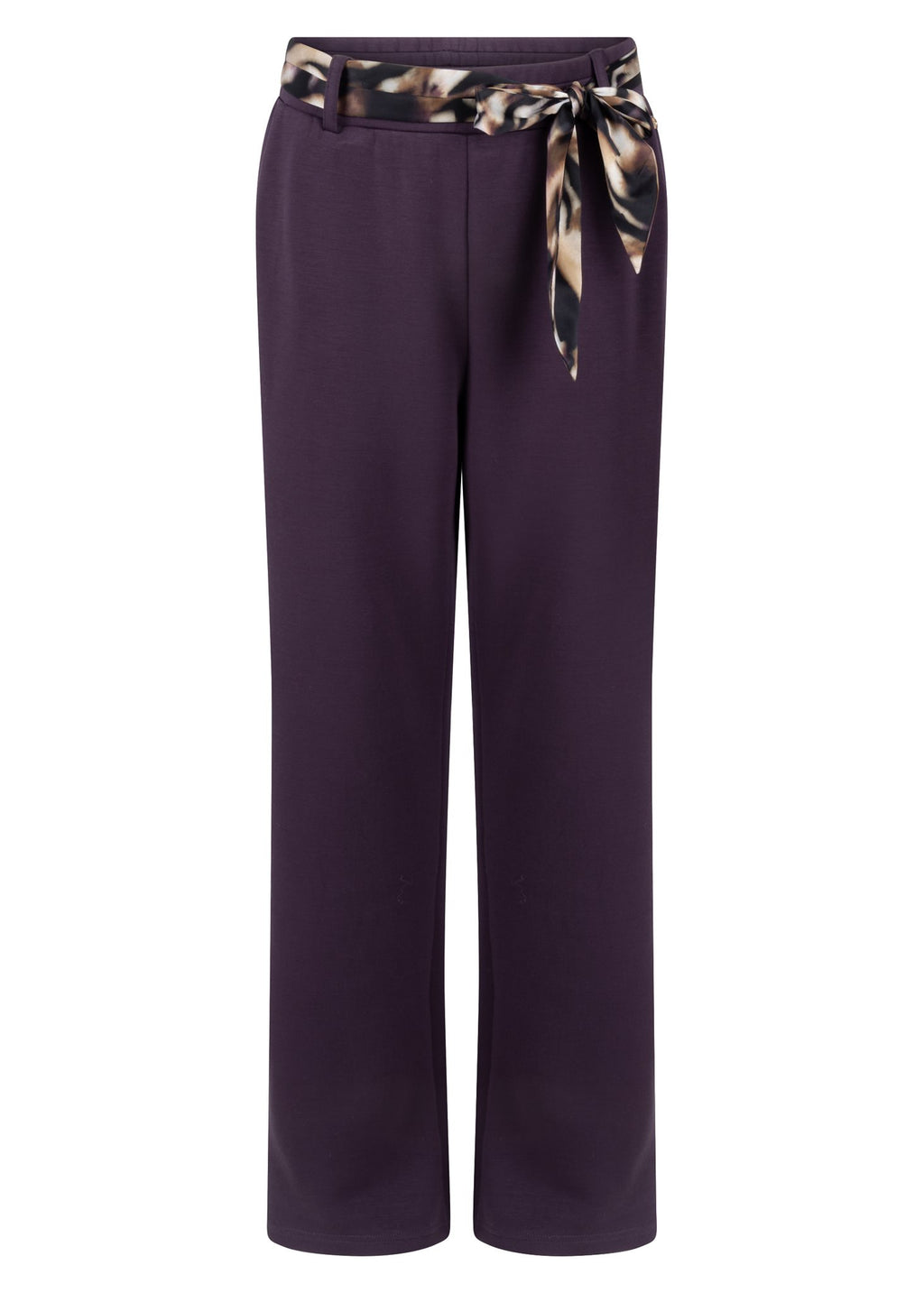 Wide-Leg Trousers Scarf