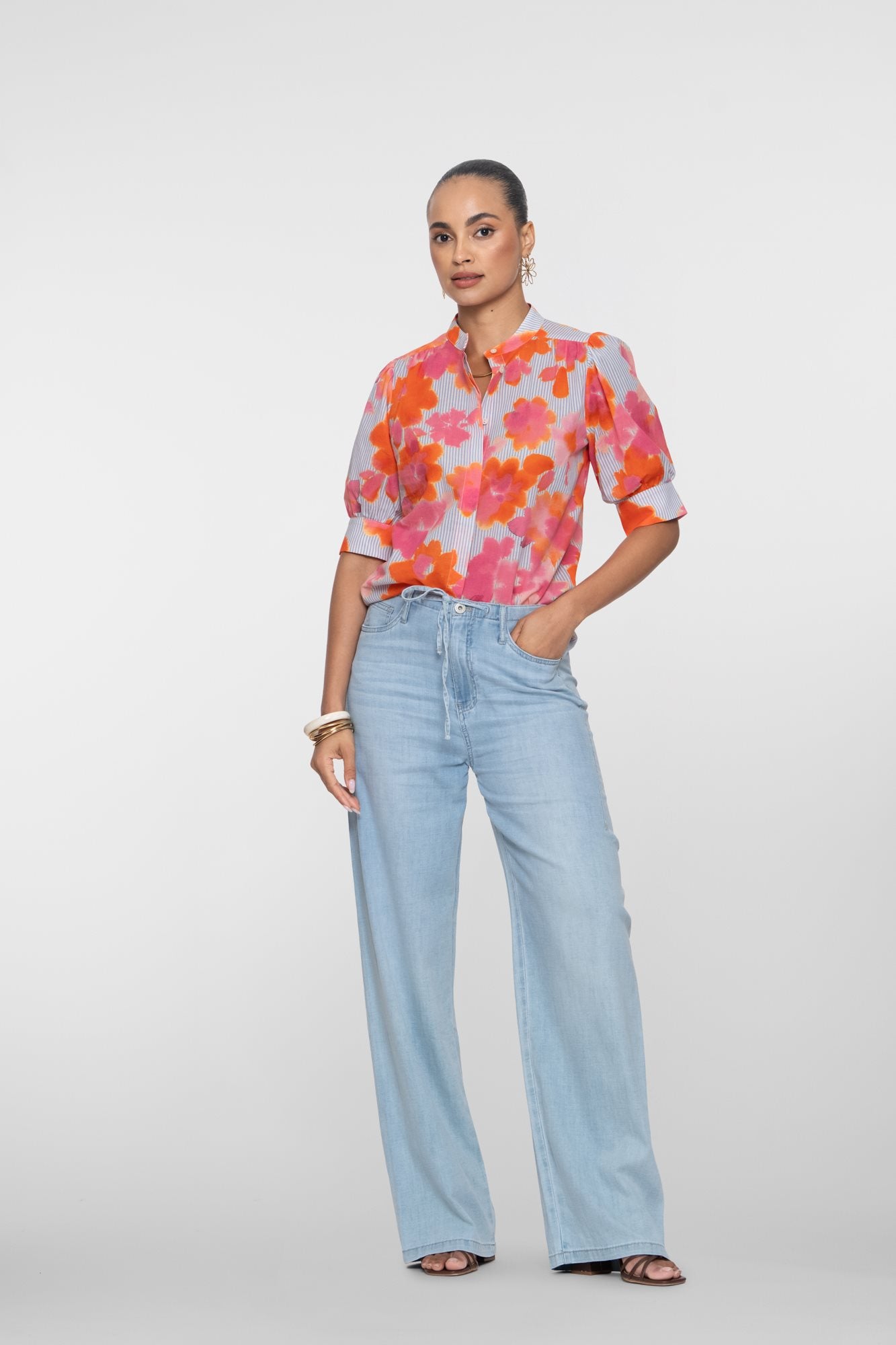 Jeans met Hoge Taille