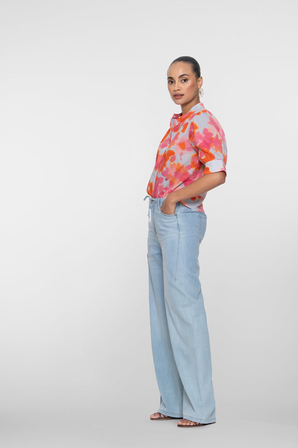Jeans met Hoge Taille