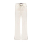 Wijde Jeans in Linnenmix