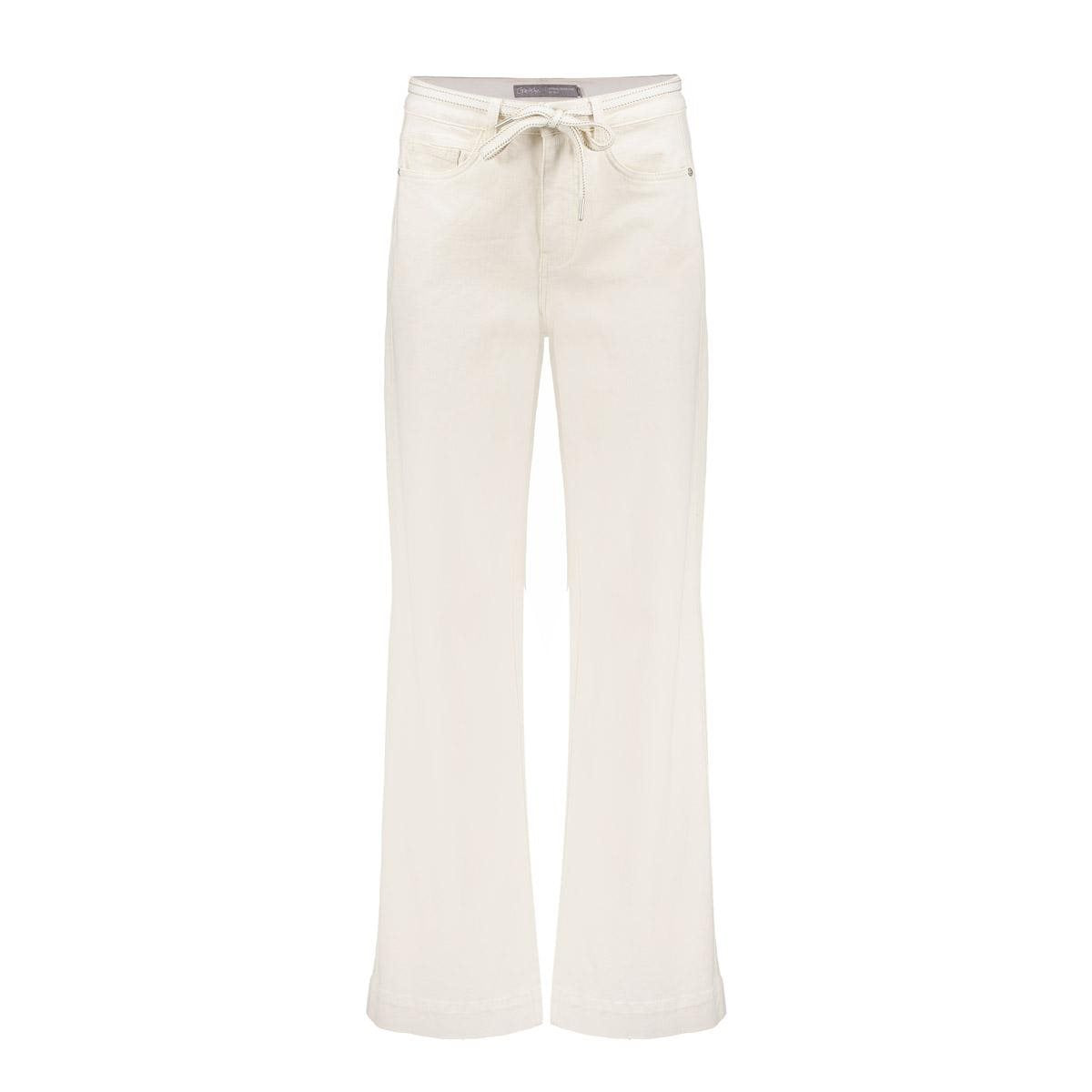 Wijde Jeans in Linnenmix