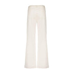 Wijde Jeans in Linnenmix