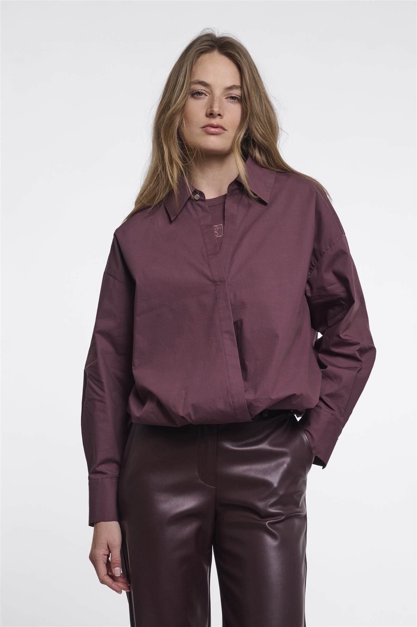 Wikkelblouse met Binnentop