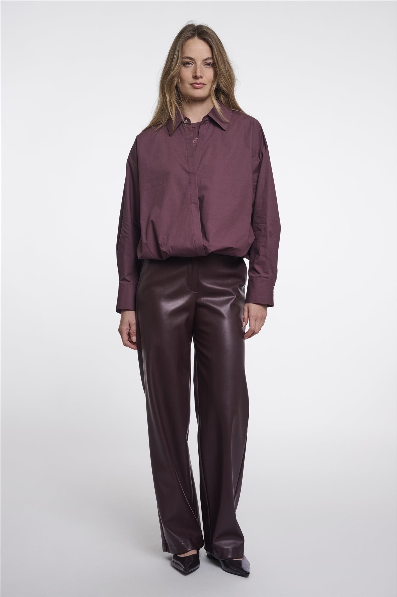 Wikkelblouse met Binnentop