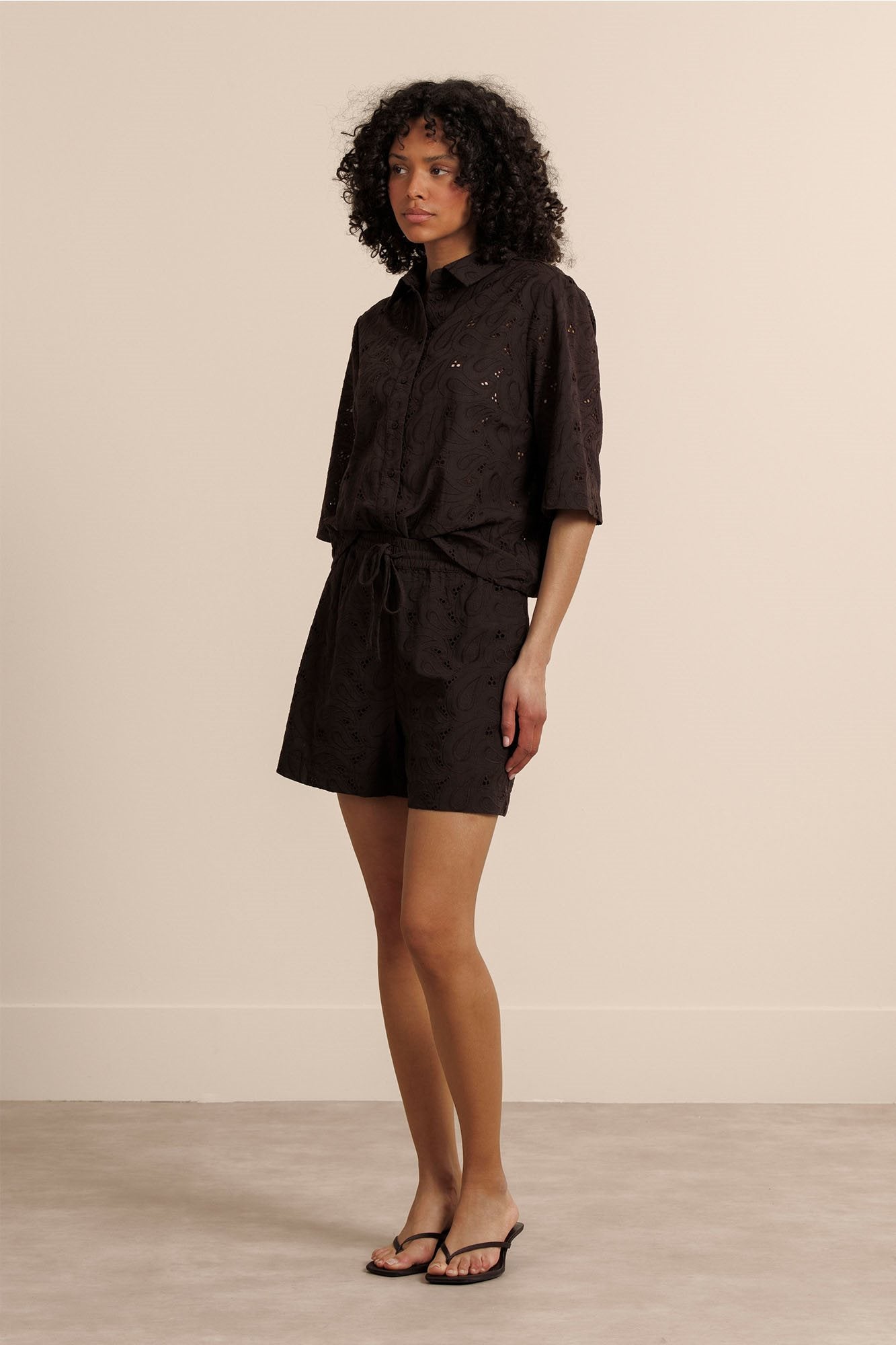 Zena Broderie Shorts